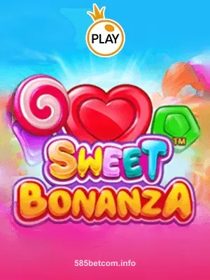 Imagem do jogo Sweet Bonanza no 585bet
